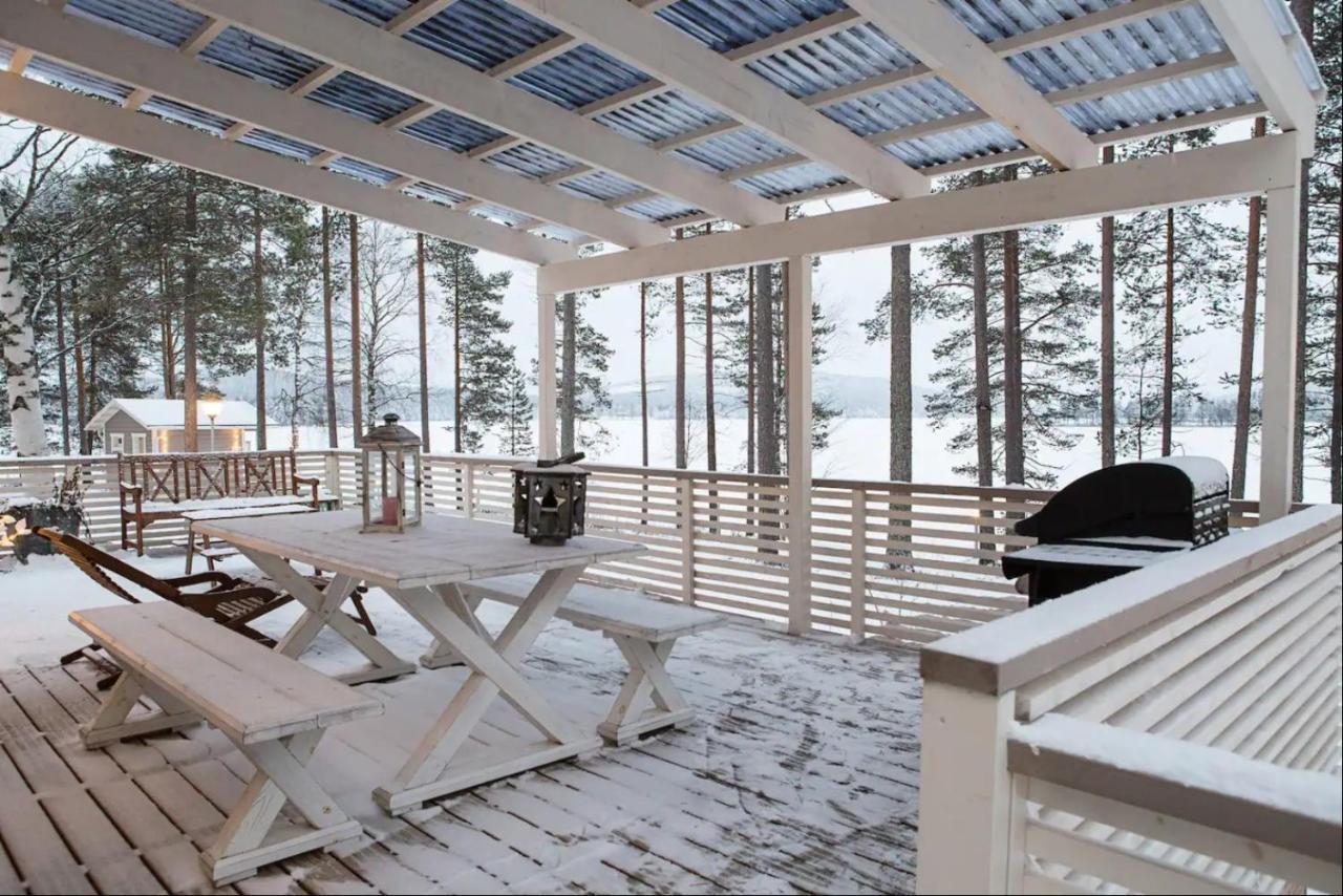 Luxurious Villa Kinos With Jacuzzi Rovaniemi Exteriér fotografie