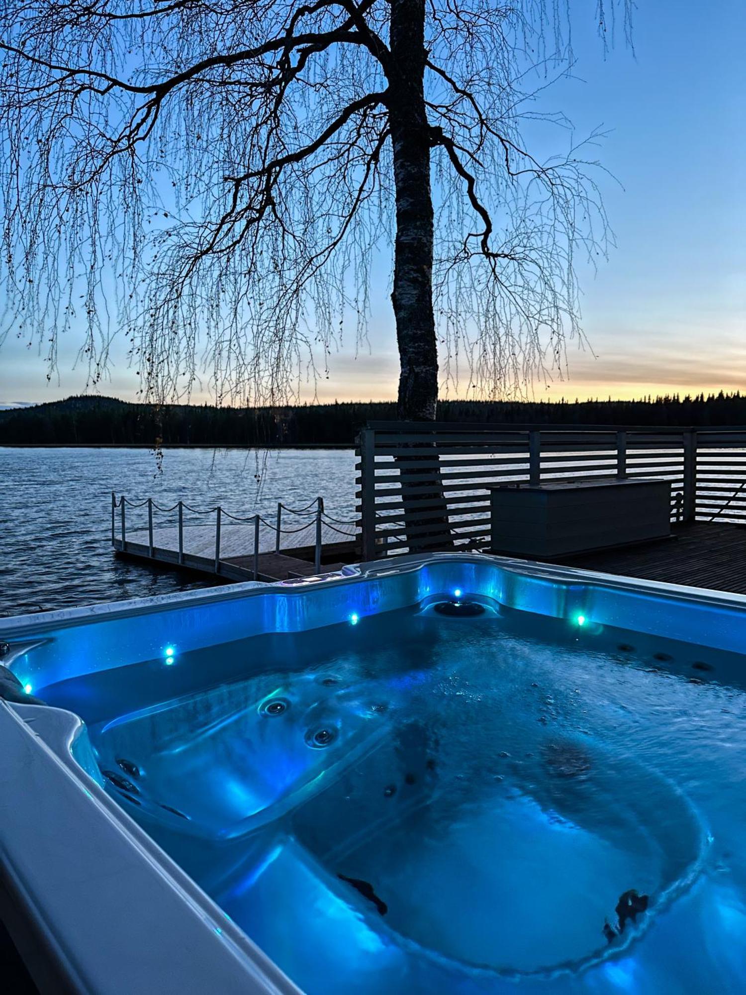 Luxurious Villa Kinos With Jacuzzi Rovaniemi Exteriér fotografie